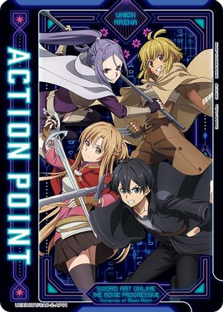 Image of Action Point Card (AP01) (UEX06BT/SAO-2-AP01) - UEX06BT Sword Art Online Vol2 Foil