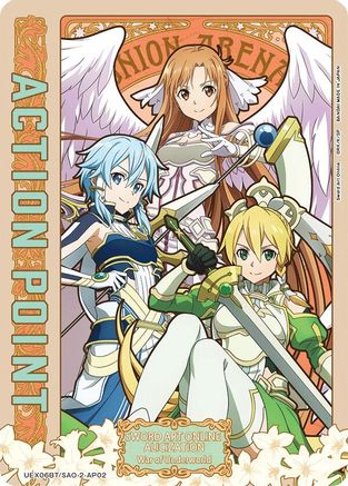 Image of Action Point Card (AP02) (UEX06BT/SAO-2-AP02) - UEX06BT Sword Art Online Vol2