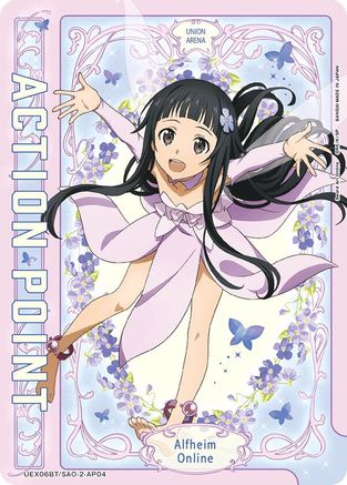 Image of Action Point Card (AP04) (UEX06BT/SAO-2-AP04) - UEX06BT Sword Art Online Vol2 Foil