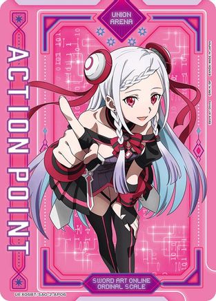 Image of Action Point Card (AP06) (UEX06BT/SAO-2-AP06) - UEX06BT Sword Art Online Vol2