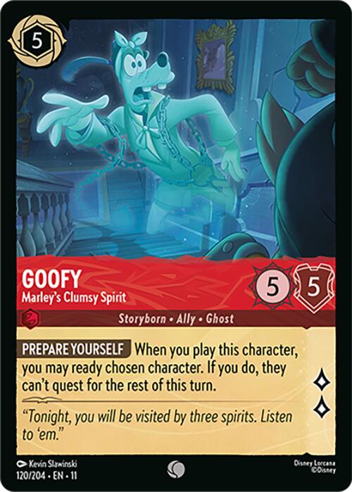 Image of Goofy - Marley's Clumsy Spirit (120/204) [Winterspell]