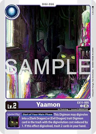 Image of Yaamon [EX11-005] [Dawn of Liberator]