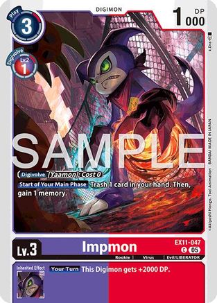 Image of Impmon [EX11-047] [Dawn of Liberator]