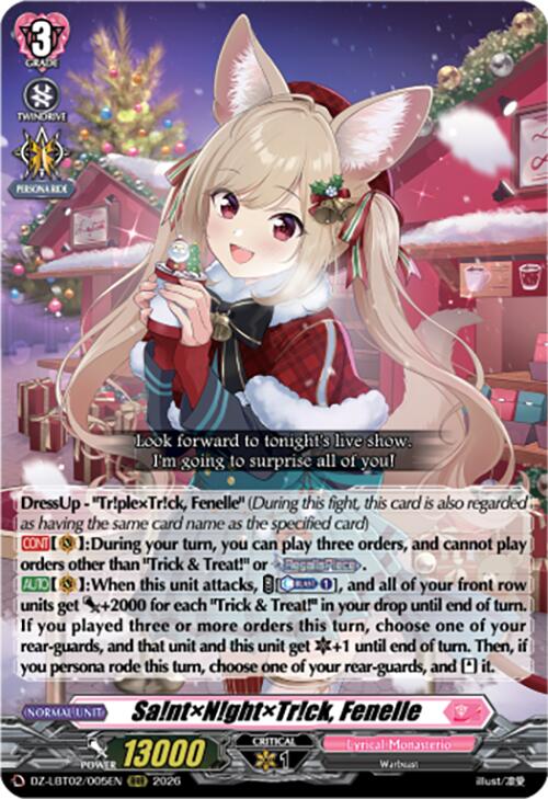 Image of Sa!ntN!ghtTr!ck, Fenelle (DZ-LBT02/005EN) [Lyrical Monasterio Season of Wonders]