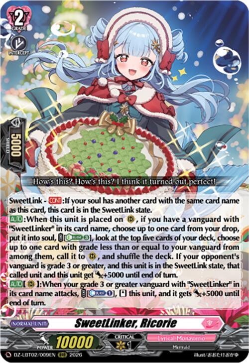 Image of SweetLinker, Ricorie (DZ-LBT02/009EN) [Lyrical Monasterio Season of Wonders]