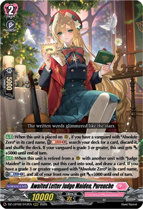Image of Awaited Letter Judge Maiden, Pureuche (DZ-LBT02/012EN) [Lyrical Monasterio Season of Wonders]