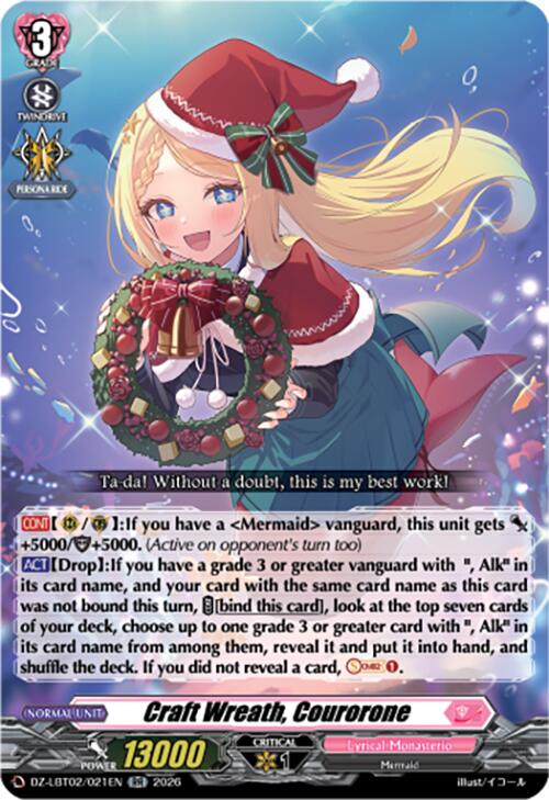 Image of Craft Wreath, Courorone (DZ-LBT02/021EN) [Lyrical Monasterio Season of Wonders]