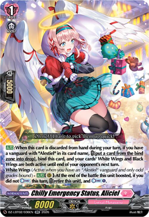 Image of Chilly Emergency Status, Aliciel (DZ-LBT02/036EN) [Lyrical Monasterio Season of Wonders]