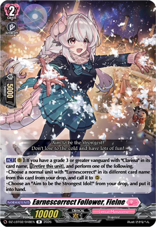 Image of Earnescorrect Follower, Fielne (DZ-LBT02/048EN) [Lyrical Monasterio Season of Wonders]