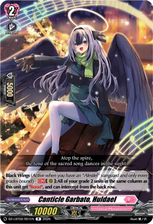 Image of Canticle Garbato, Huldael (DZ-LBT02/051EN) [Lyrical Monasterio Season of Wonders]