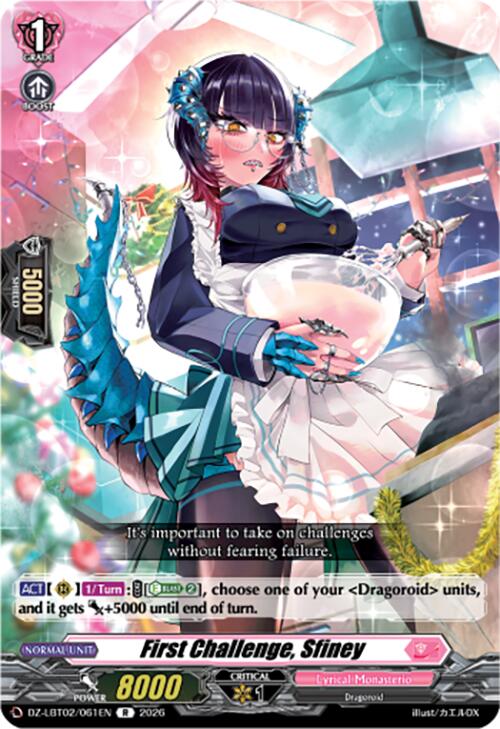 Image of First Challenge, Sfiney (DZ-LBT02/061EN) [Lyrical Monasterio Season of Wonders]