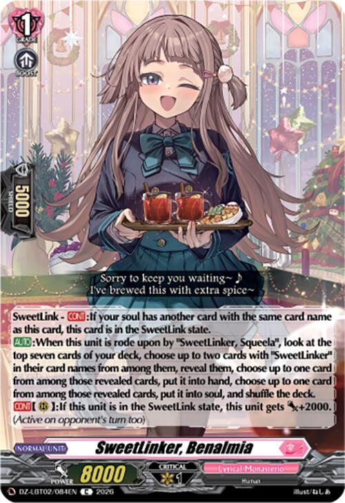 Image of SweetLinker, Benalmia (DZ-LBT02/084EN) [Lyrical Monasterio Season of Wonders]