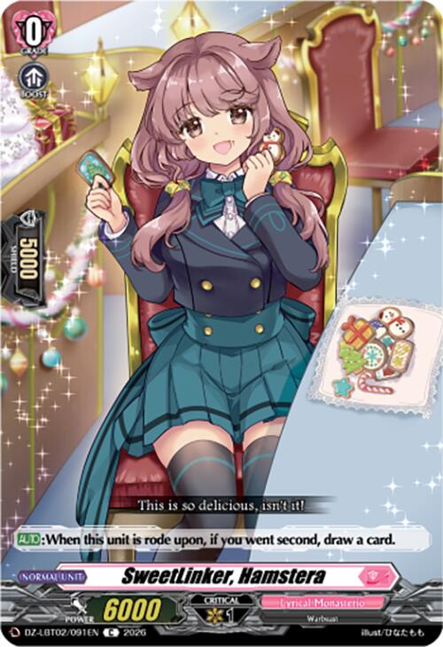 Image of SweetLinker, Hamstera (DZ-LBT02/091EN) [Lyrical Monasterio Season of Wonders]