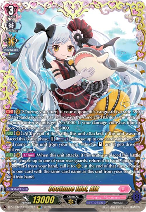 Image of Costume Idol, Alk (DZ-LBT02/FFR02EN) [Lyrical Monasterio Season of Wonders]