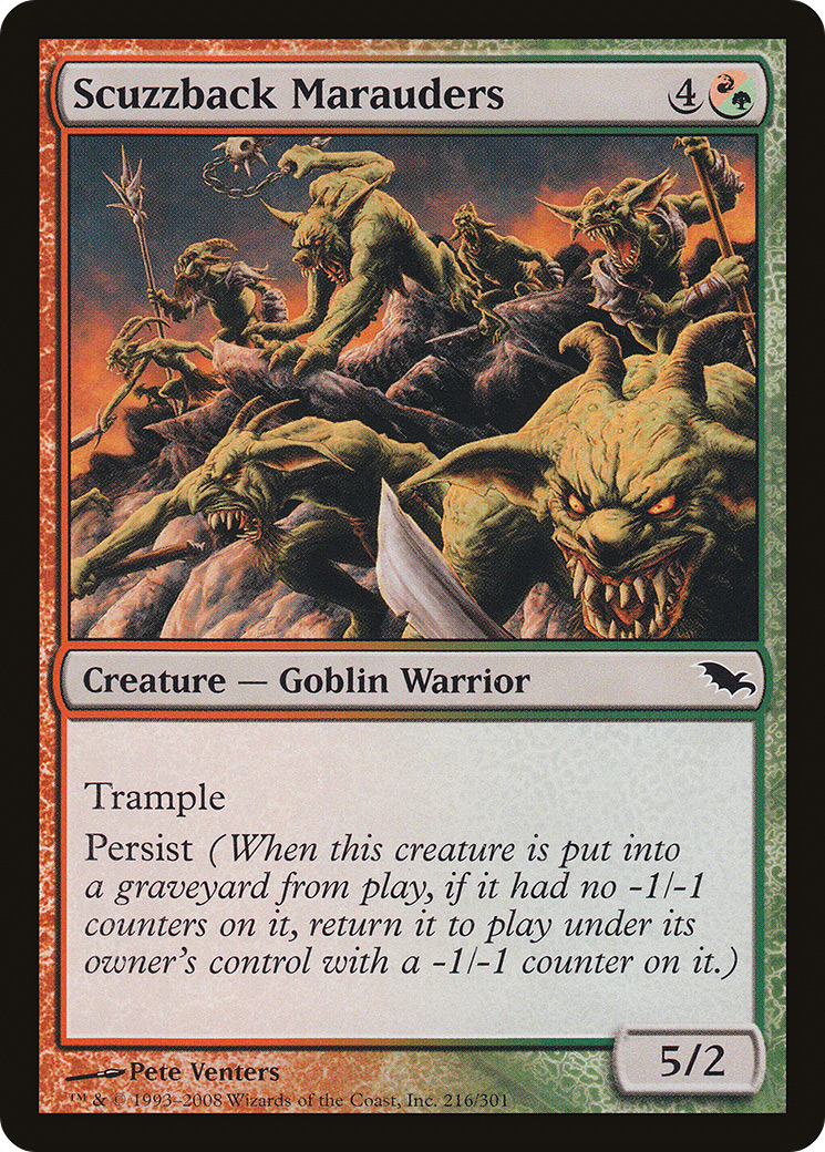 Image of Scuzzback Marauders [Shadowmoor]