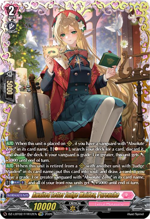Image of Awaited Letter Judge Maiden, Pureuche (DZ-LBT02/FFR12EN) [Lyrical Monasterio Season of Wonders]