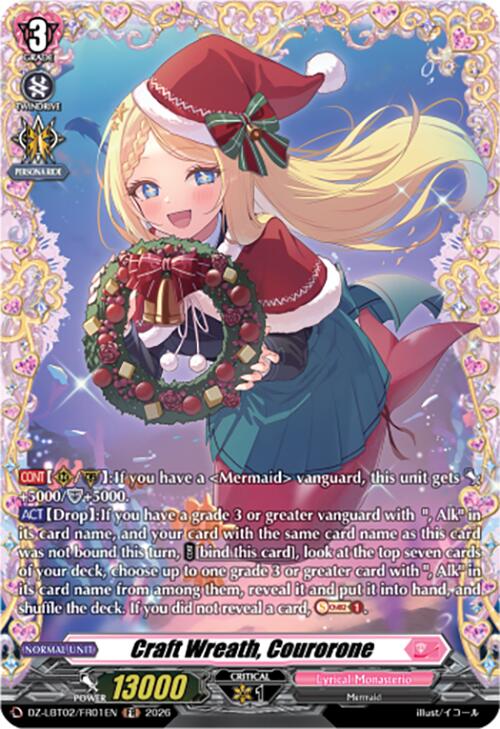 Image of Craft Wreath, Courorone (DZ-LBT02/FR01EN) [Lyrical Monasterio Season of Wonders]