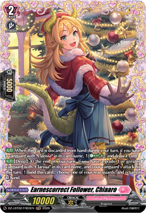 Image of Earnescorrect Follower, Chiaaro (DZ-LBT02/FR03EN) [Lyrical Monasterio Season of Wonders]
