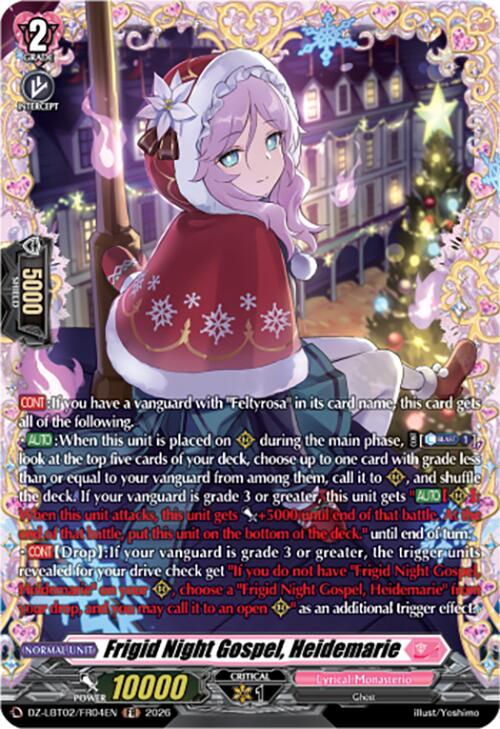 Image of Frigid Night Gospel, Heidemarie (DZ-LBT02/FR04EN) [Lyrical Monasterio Season of Wonders]