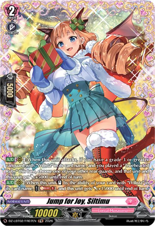 Image of Jump for Joy, Siltimu (DZ-LBT02/FR07EN) [Lyrical Monasterio Season of Wonders]