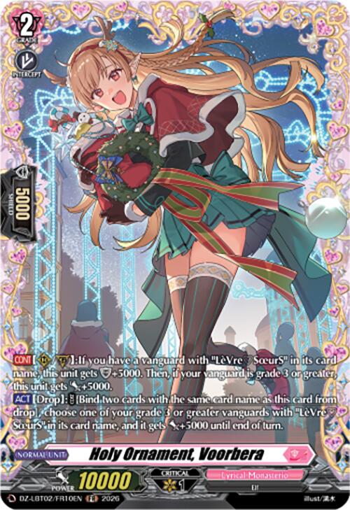 Image of Holy Ornament, Voorbera (DZ-LBT02/FR10EN) [Lyrical Monasterio Season of Wonders]