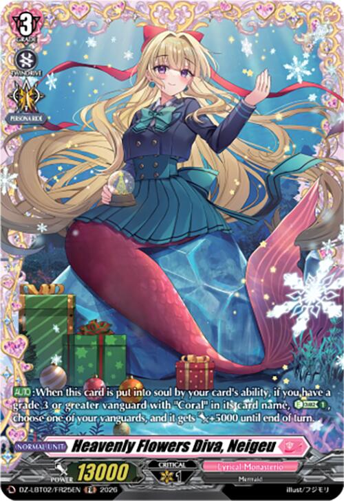 Image of Heavenly Flowers Diva, Neigeu (DZ-LBT02/FR25EN) [Lyrical Monasterio Season of Wonders]