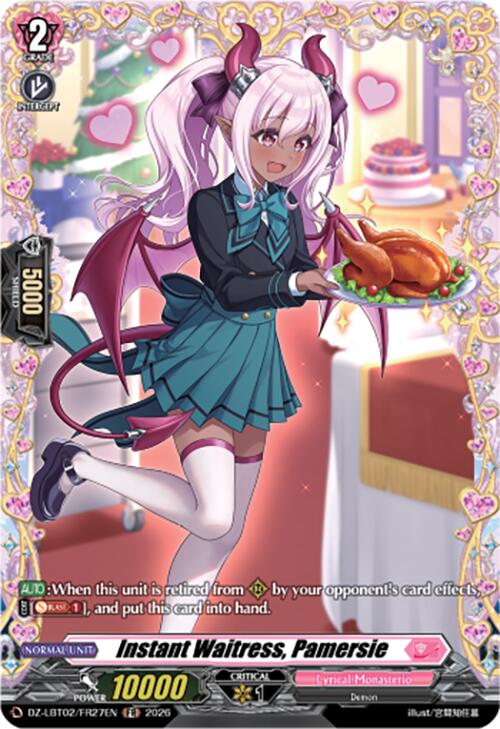 Image of Instant Waitress, Pamersie (DZ-LBT02/FR27EN) [Lyrical Monasterio Season of Wonders]