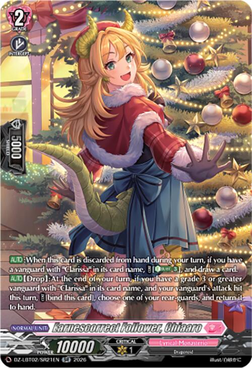 Image of Earnescorrect Follower, Chiaaro (DZ-LBT02/SR21EN) [Lyrical Monasterio Season of Wonders]