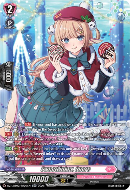 Image of SweetLinker, Sucre (DZ-LBT02/SR26EN) [Lyrical Monasterio Season of Wonders]