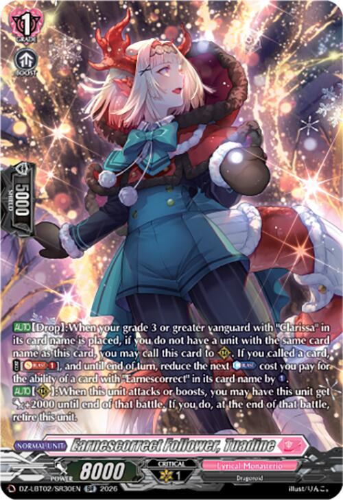 Image of Earnescorrect Follower, Tuadine (DZ-LBT02/SR30EN) [Lyrical Monasterio Season of Wonders]