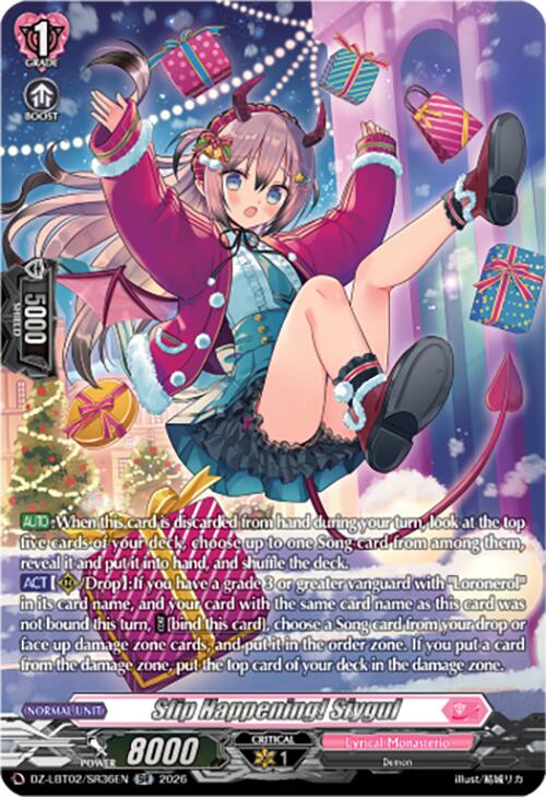 Image of Slip Happening! Siygul (DZ-LBT02/SR36EN) [Lyrical Monasterio Season of Wonders]