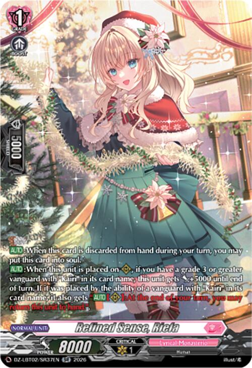Image of Refined Sense, Riefa (DZ-LBT02/SR37EN) [Lyrical Monasterio Season of Wonders]
