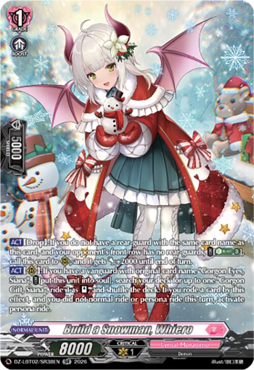 Image of Build a Snowman, Whiero (DZ-LBT02/SR38EN) [Lyrical Monasterio Season of Wonders]