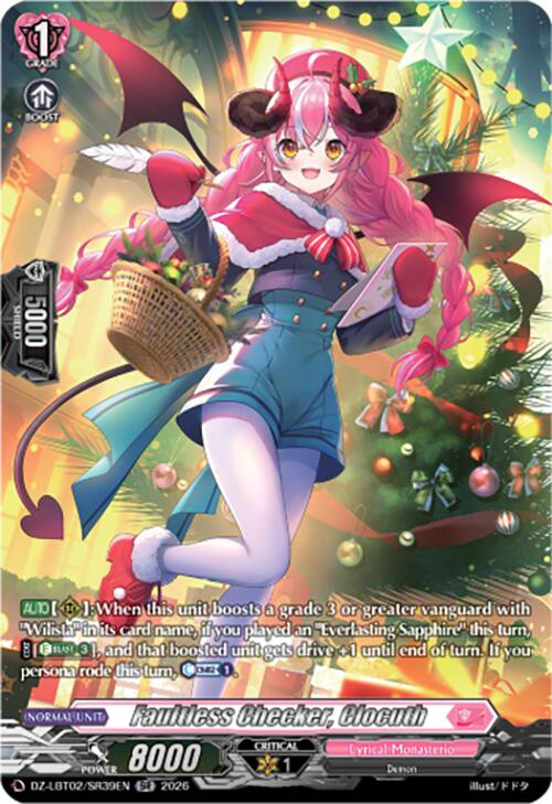 Image of Faultless Checker, Clocuth (DZ-LBT02/SR39EN) [Lyrical Monasterio Season of Wonders]