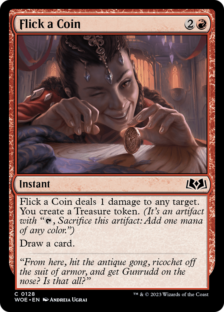Image of Flick a Coin [Wilds of Eldraine]