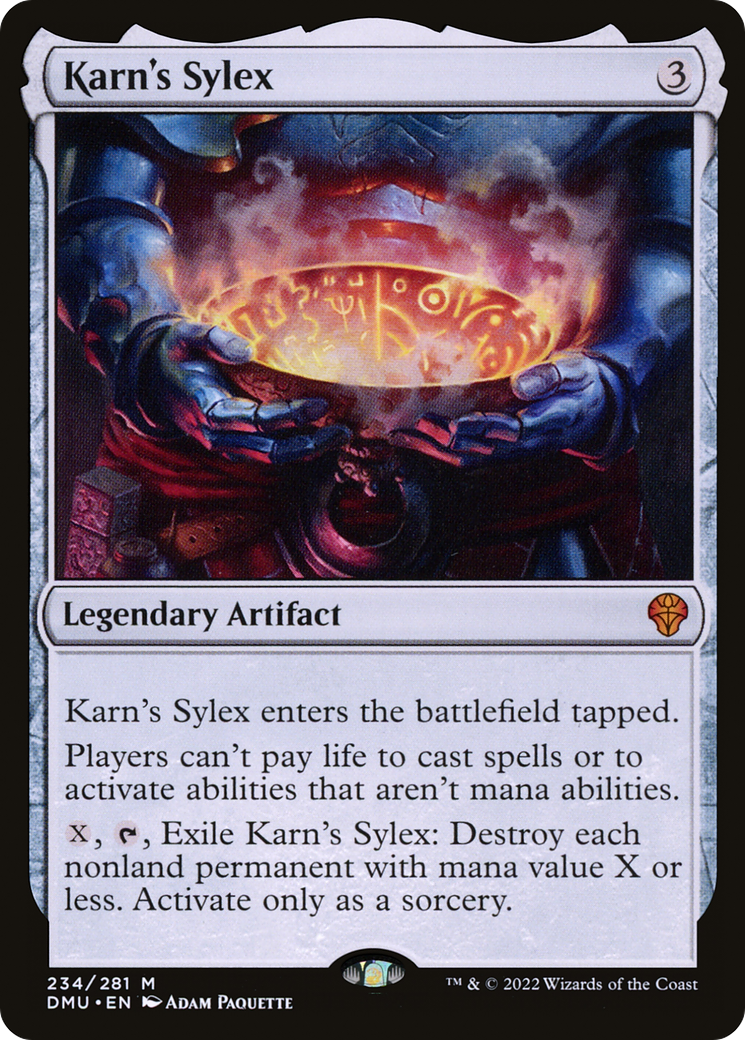 Image of Karn's Sylex [Dominaria United]