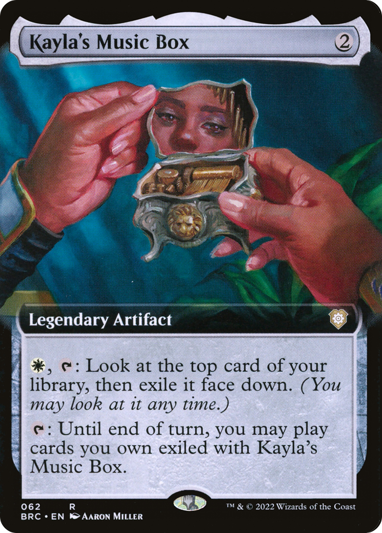Image of Kayla's Music Box (Extended Art) [The Brothers' War Commander]