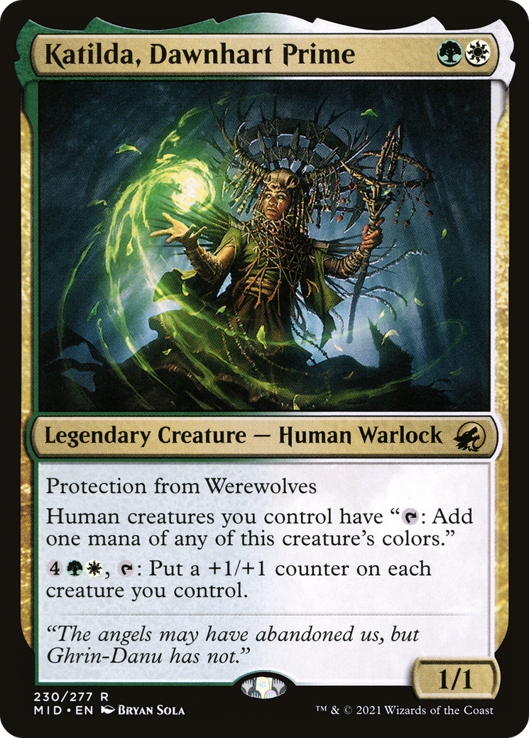 Image of Katilda, Dawnhart Prime [Innistrad: Midnight Hunt]