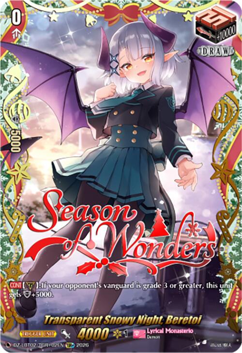Image of Transparent Snowy Night, Beretoi (DZ-LBT02/TGR+02EN) [Lyrical Monasterio Season of Wonders]