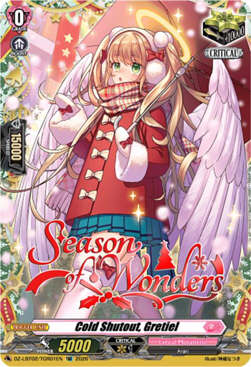 Image of Cold Shutout, Gretiel (DZ-LBT02/TGR01EN) [Lyrical Monasterio Season of Wonders]