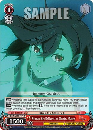 Image of Reason She Believes in Ghosts, Momo [DANDADAN]