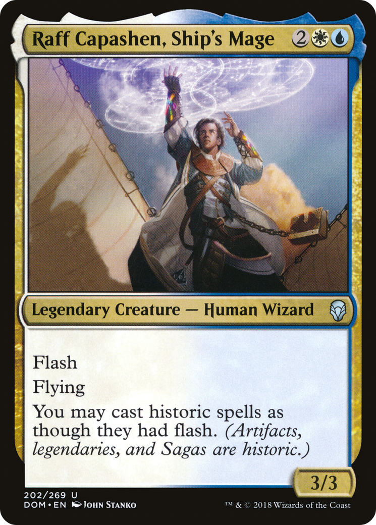 Image of Raff Capashen, Ship's Mage [Dominaria]