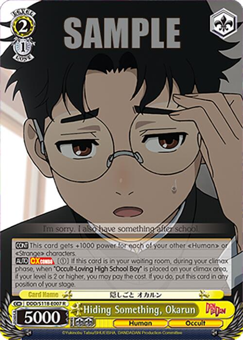 Image of Hiding Something, Okarun [DANDADAN]