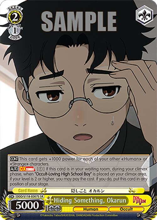 Image of Hiding Something, Okarun [DANDADAN]