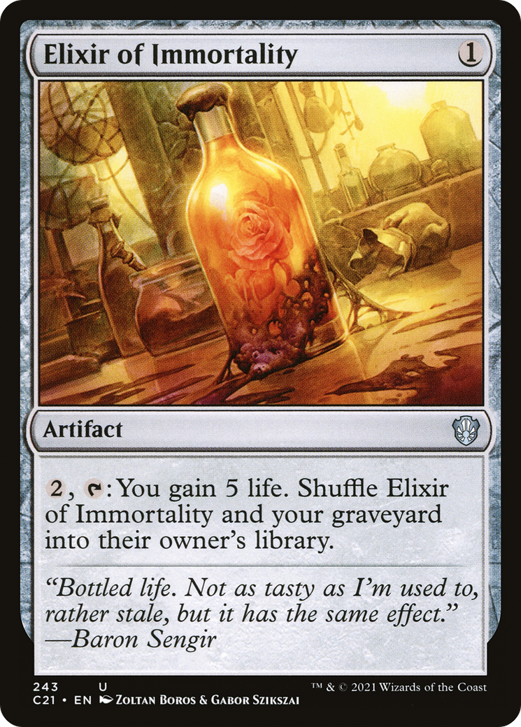 Image of Elixir of Immortality [Commander 2021]