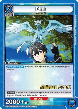 Image of Pina (UEPR/SAO-2-019) - UEX06BT Sword Art Online Vol2 Release Event Cards