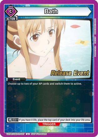Image of Bath (UEPR/SAO-2-057) - UEX06BT Sword Art Online Vol2 Release Event Cards