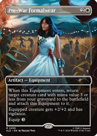 Image of Pre-War Formalwear (SLD-2450) - Secret Lair Drop Series