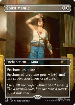 Image of Spirit Mantle (SLD-2451) - Secret Lair Drop Series