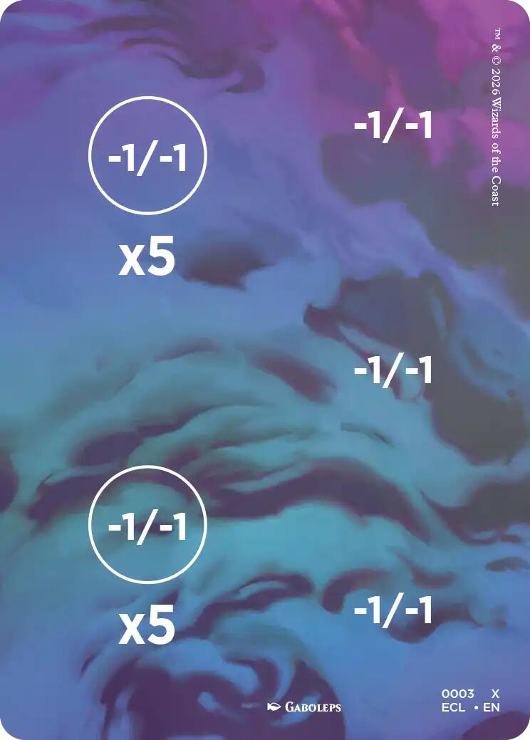 Image of Punch Card Token [Lorwyn Eclipsed Tokens]